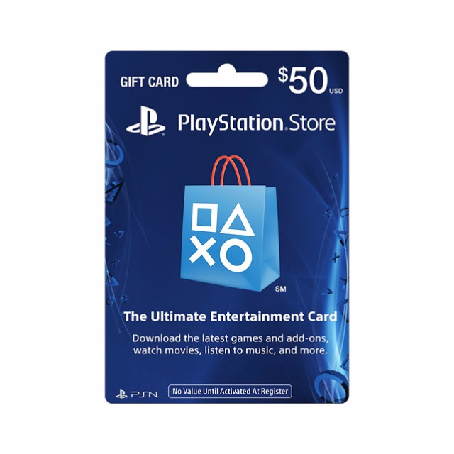 PlayStation Store 50 Gift Card PSN Gift Cards Gameflip