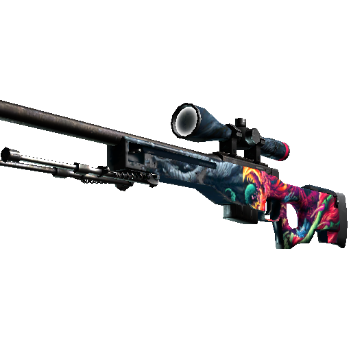 AWP | Hyper Beast (Well-Worn) - CS:GO Skins - Gameflip