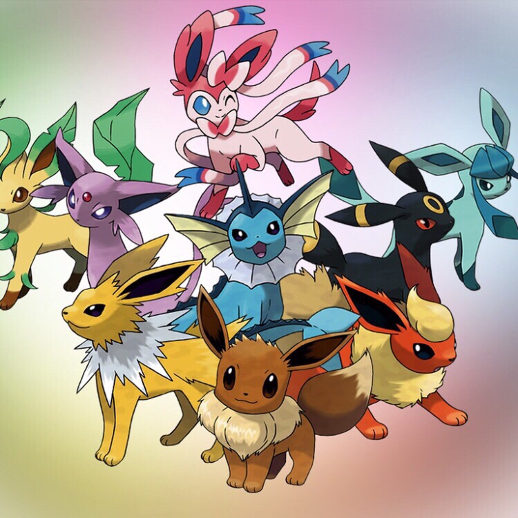 All Shiny Eeveelution + Bonus Eevee Pokemon X, Y, Omega Ruby or Alpha ...