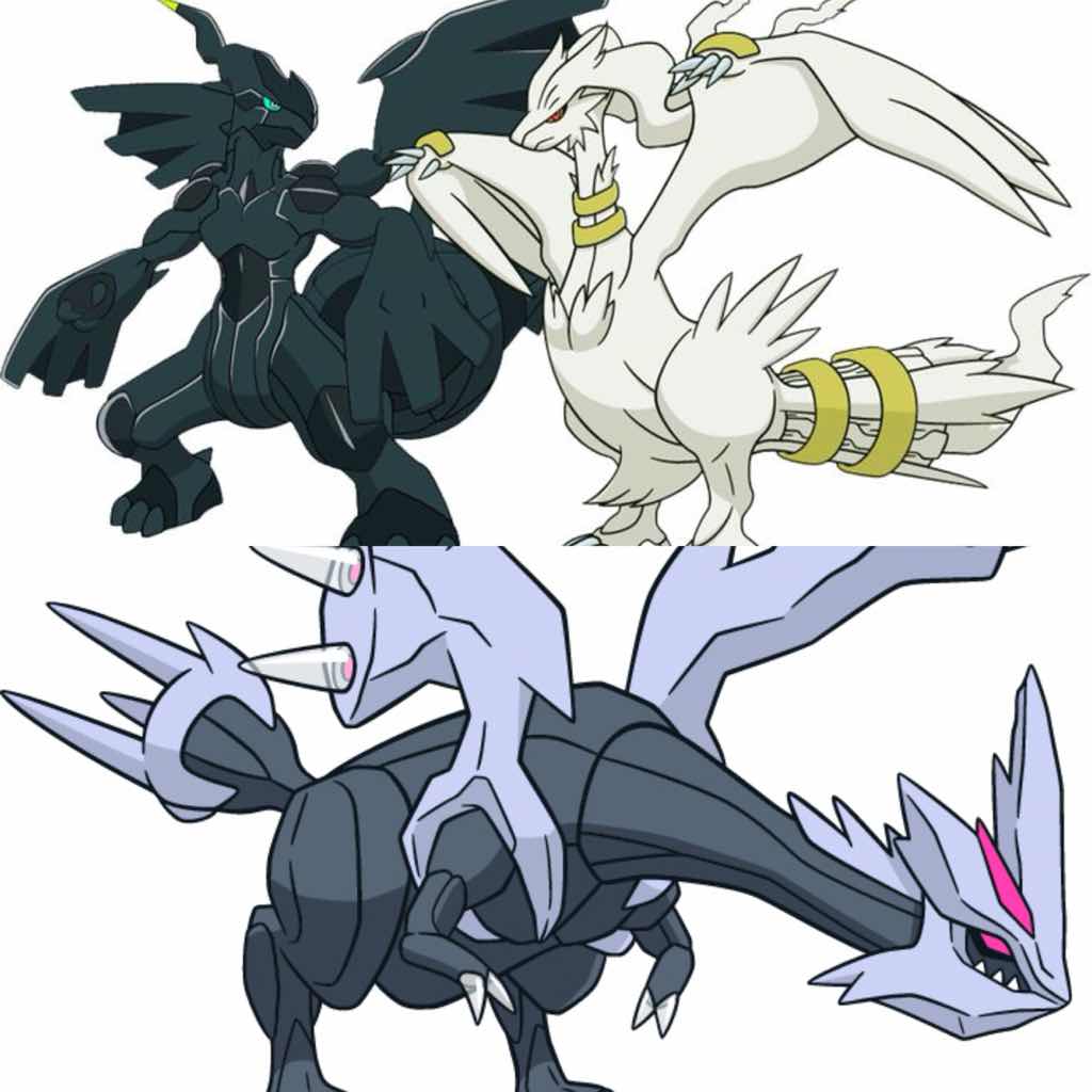 Shiny Event Zekrom Reshiram And Shiny Kyurem Pokemon X Y Omega Ruby And Alpha Sapphire 3ds Oras