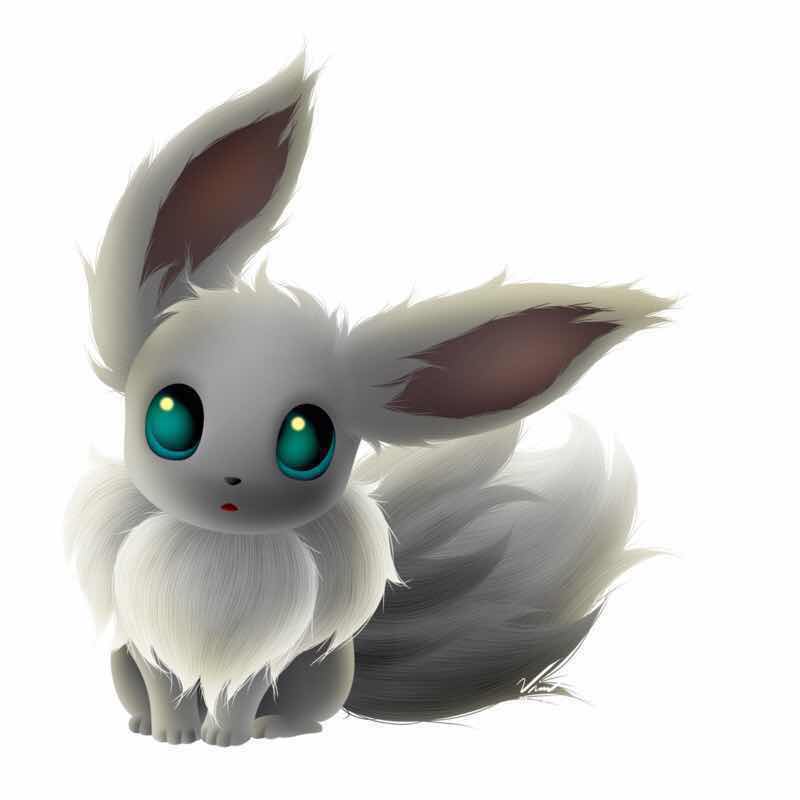 Shiny Eevee Pokemon X, Y, Omega Ruby & Alpha Sapphire 3DS