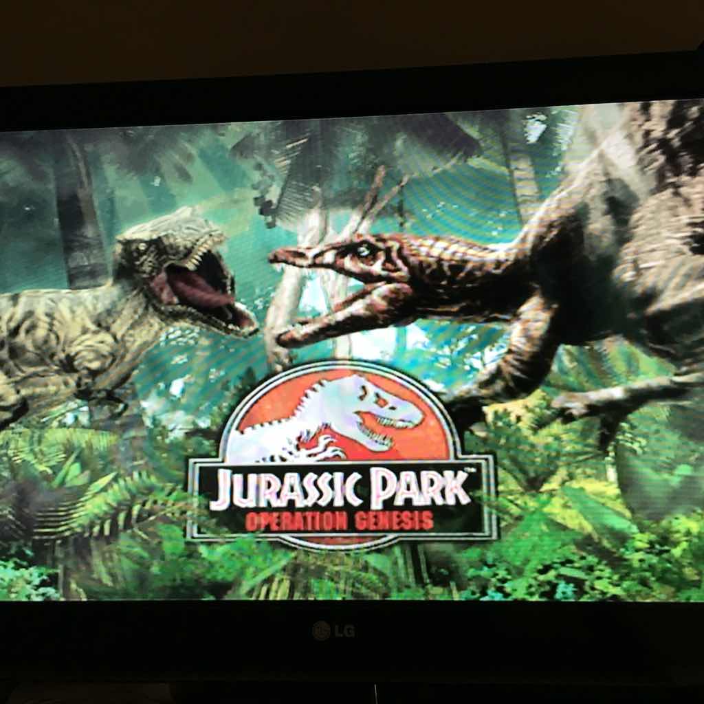 Jurassic Park Operation Genesis Case And Manual Complete Ps2 Games